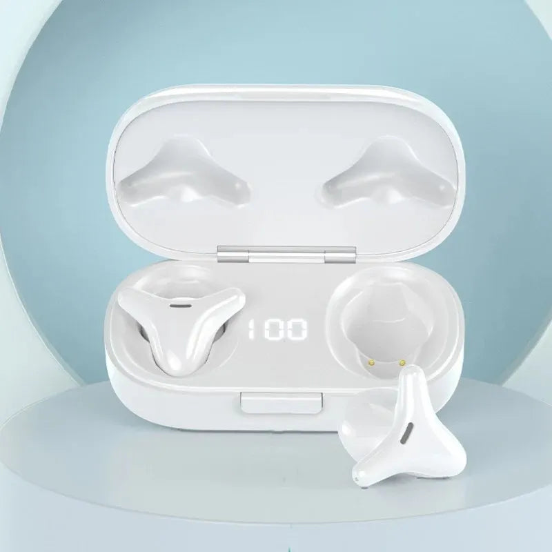 TWS i12 Mini Bluetooth Earbuds – True Wireless Stereo Headphones with Deep Bass, Charging Case & Pop-Up Pairing – Compatible with All Devices (Black)