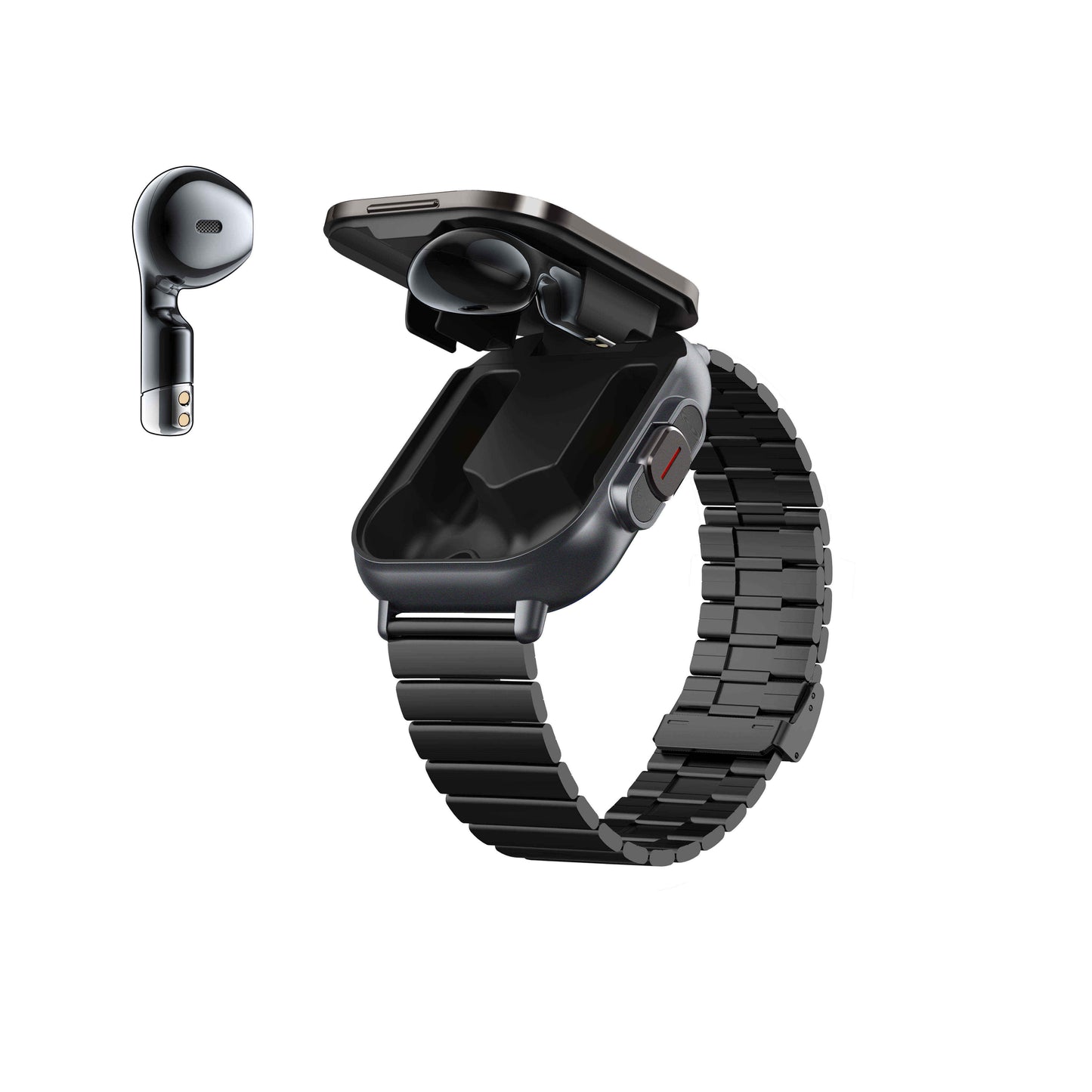 2 in 1 SmartWatch with TWS Earbuds Wireless Headphone Health Monitoring Fitness Record Reminders Men Women Smart Watches