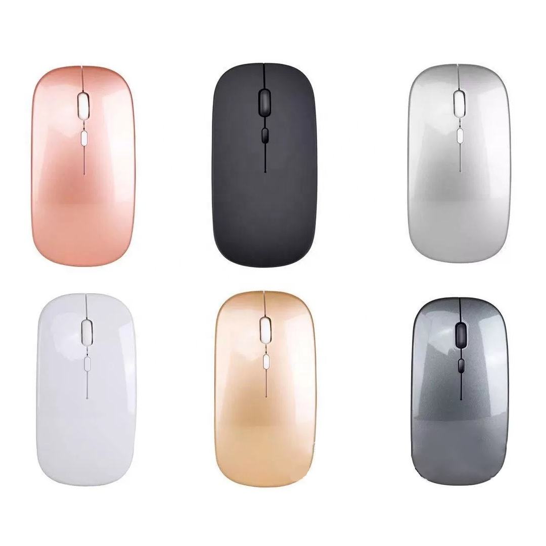 Factory Price 2.4G BT USB Gaming Mouse Wireless Charging Silent for PC Games Laptop Office Rechargeable Colorful Available