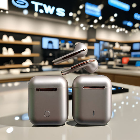Getgold J18 TWS Earphones Mini BT Wireless In-Ear Earbuds Battery Indicator Semi-In-Ear Form Wireless Headphones for Children