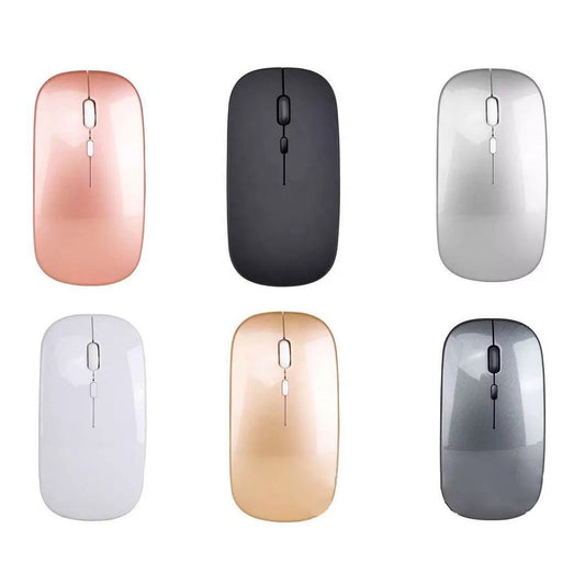 Factory Price 2.4G BT USB Gaming Mouse Wireless Charging Silent for PC Games Laptop Office Rechargeable Colorful Available
